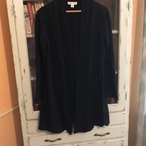 Cold water Creek knee-length cardigan. S